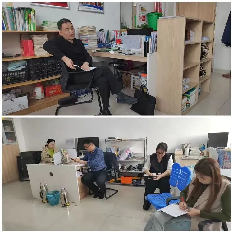 精准把脉明方向,踔厉奋发赢中考|记滨城区教体局教研室莅临我校指导毕业班教学工作 第13张