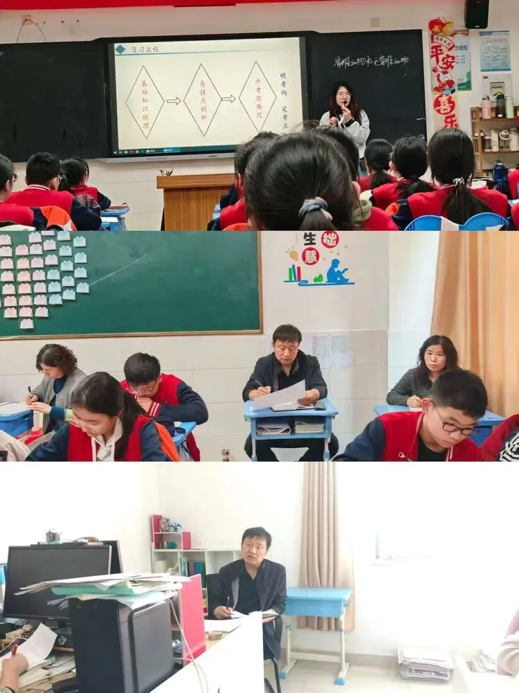 精准把脉明方向,踔厉奋发赢中考|记滨城区教体局教研室莅临我校指导毕业班教学工作 第18张
