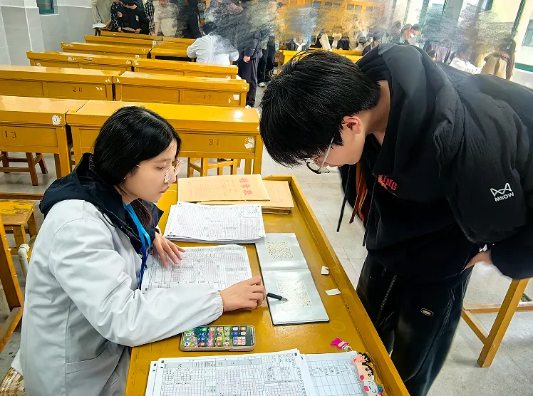 健康护航,逐梦中考 ——市七院为建新中学初三学生开展健康体检 第5张