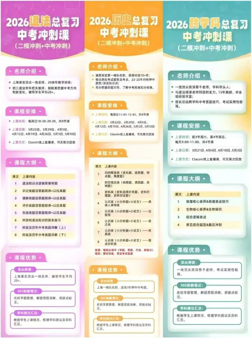 华育老师领衔26届中考冲刺班 第6张