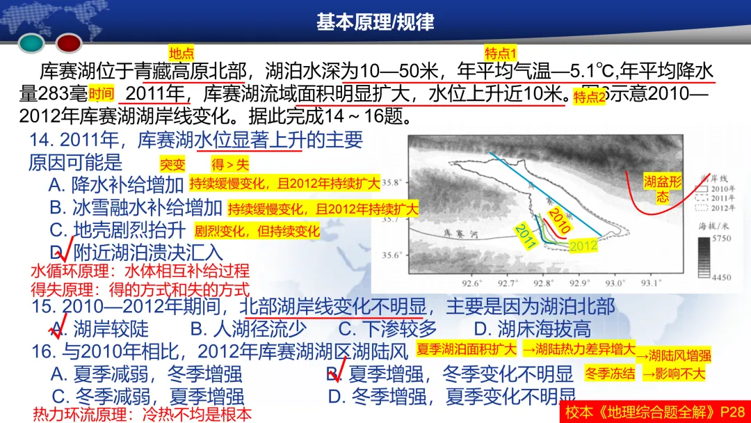 成都2023级高三第二次模拟考试地理试题评讲(20260325) 第27张