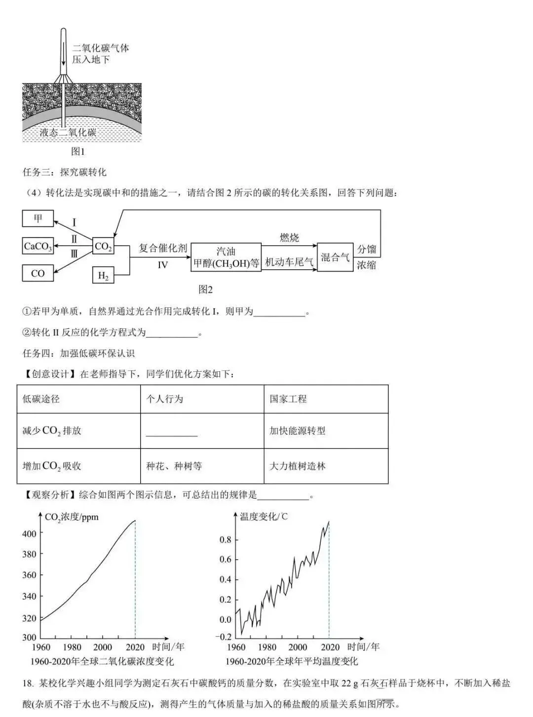 2026年河北廊坊市香河县中考一模化学试卷 第6张
