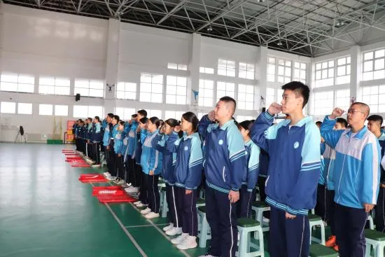 百日誓师砺锋芒,逐梦中考启新程!阿拉善高新区(乌斯太镇)第一中学誓师暨表彰大会圆满举行 第20张