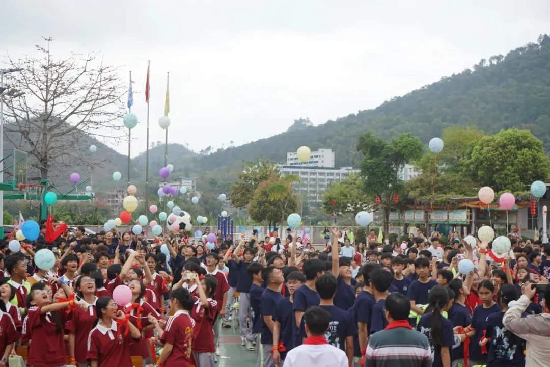 怀集一中幸福学校举行2026年中考百日誓师活动 第98张