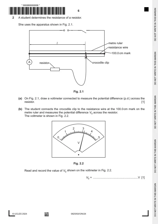 ~IGCSE物理0625历年真题免费分享:附考查内容&考试形式 第4张