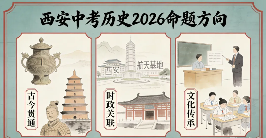 西安中考历史|近5年真题复盘+命题趋势+核心考点+备考干货 第4张