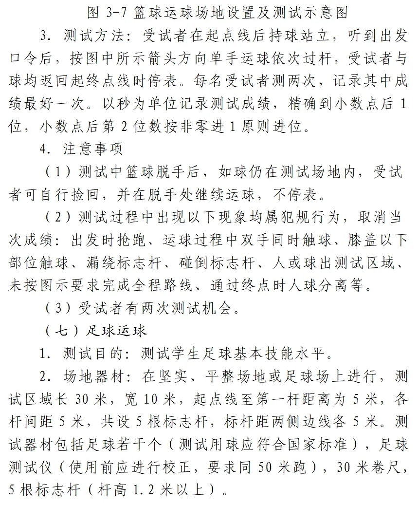 平度中考体育评分标准来了! 第15张