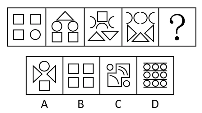 【每日一练】图推+类比模块真题(第9期) 第3张