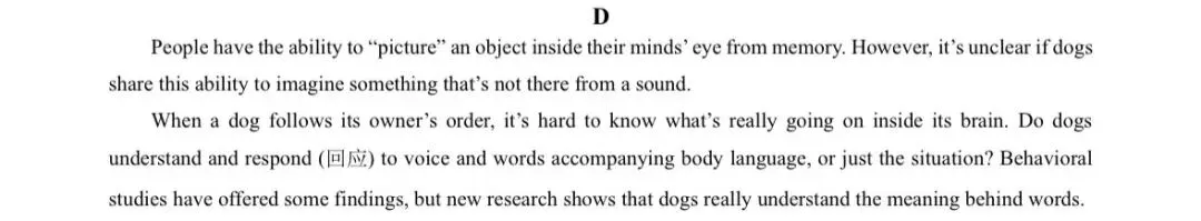 中考英语备考 | 2025西城一模D篇精读 第1张 中考英语备考 | 2025西城一模D篇精读 第1张