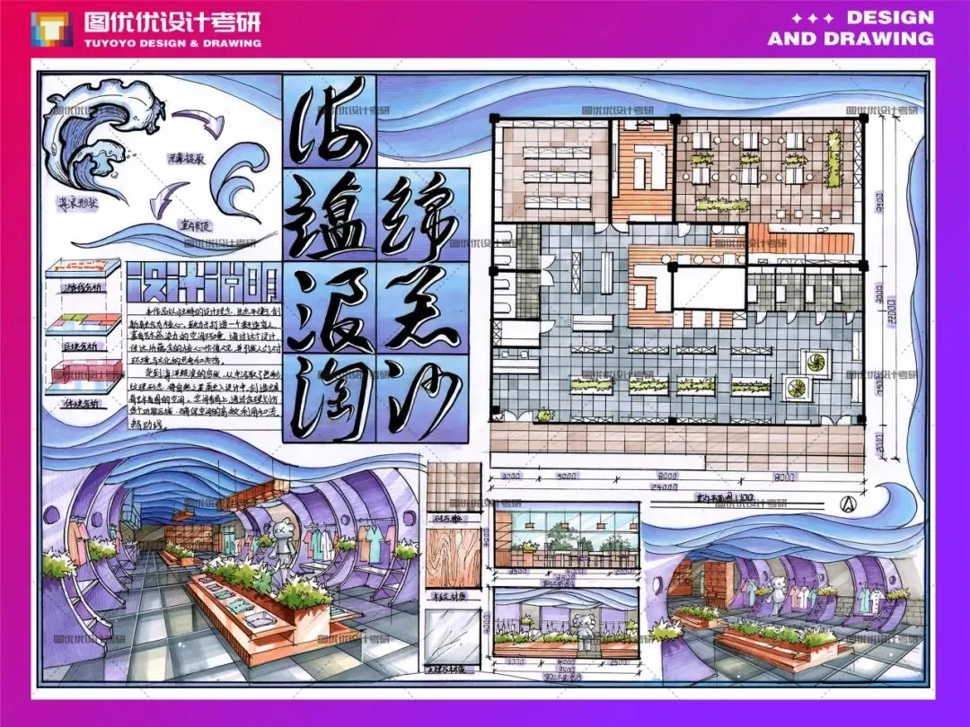 【图优优·真题解析】超详细!2026年燕山大学环境设计(专硕)手绘解析,为你点亮指路明灯,不容错过! 第40张