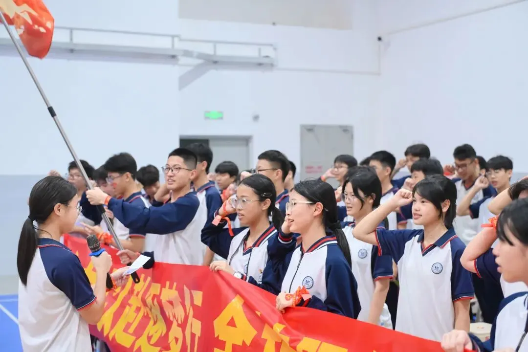 百日誓师燃斗志 逐梦中考启新程——东凤二中2026年中考百日誓师大会 第31张
