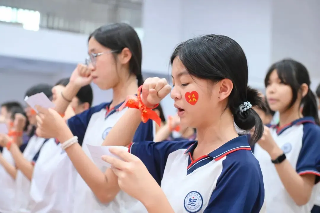 百日誓师燃斗志 逐梦中考启新程——东凤二中2026年中考百日誓师大会 第32张