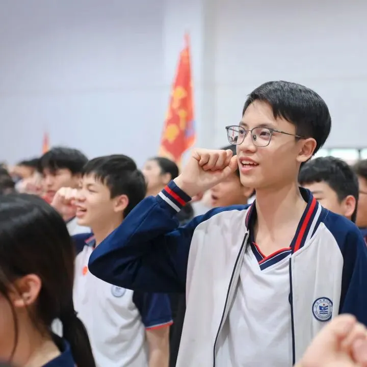 百日誓师燃斗志 逐梦中考启新程——东凤二中2026年中考百日誓师大会 第38张