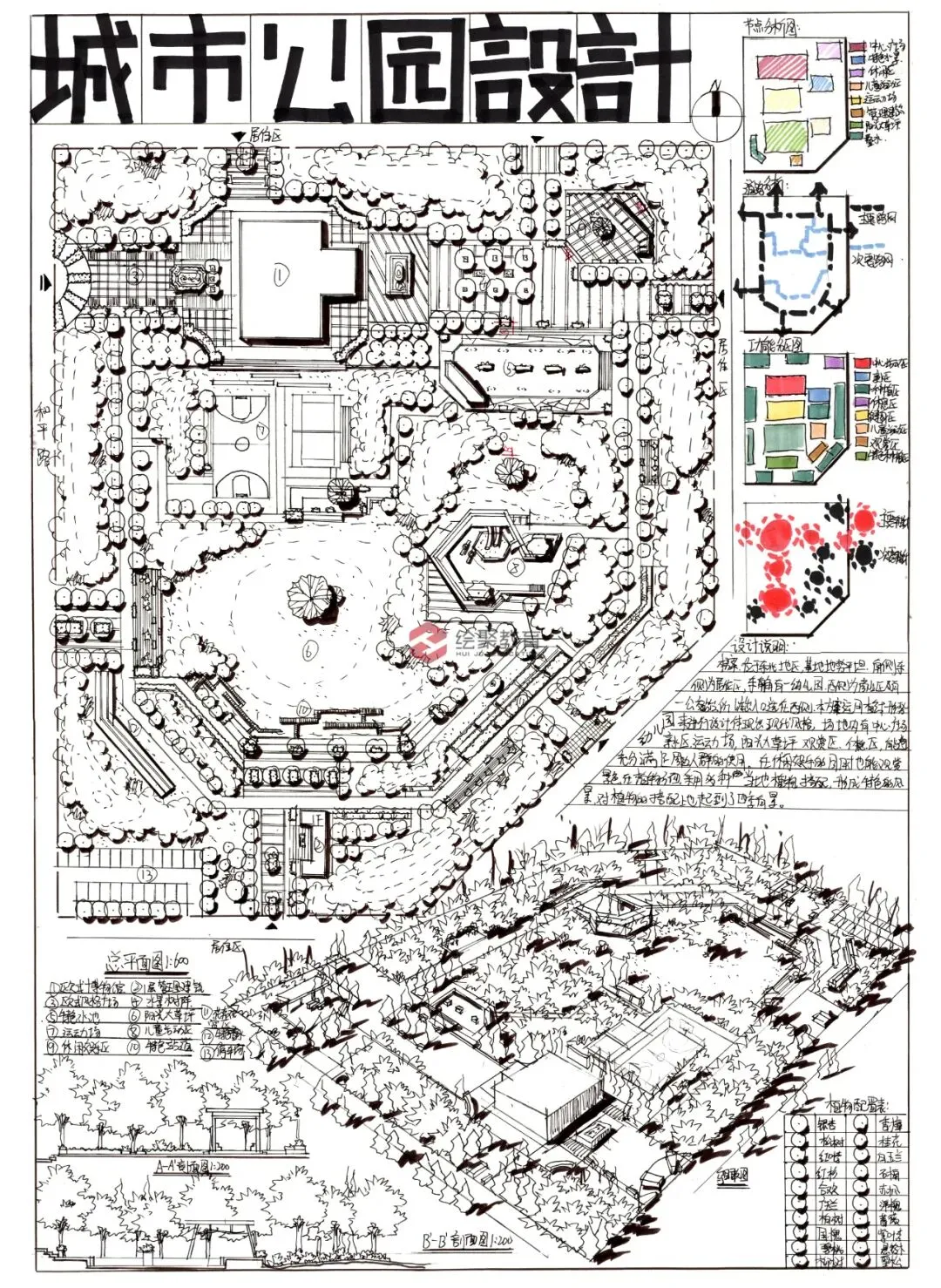 【城市广场设计】|合肥工业大学2023真题 第32张