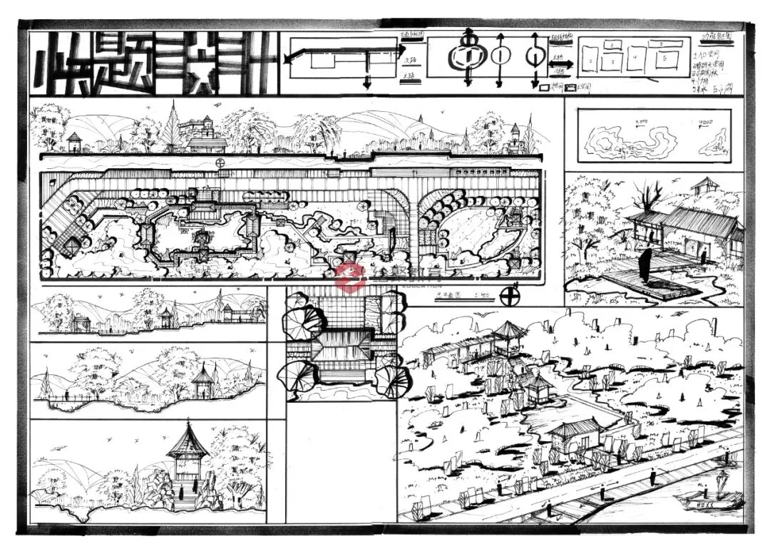 【城市广场设计】|合肥工业大学2023真题 第50张