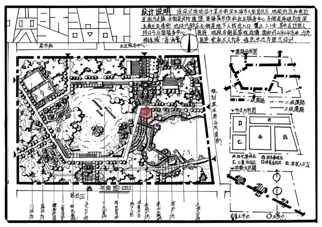【城市广场设计】|合肥工业大学2023真题 第56张