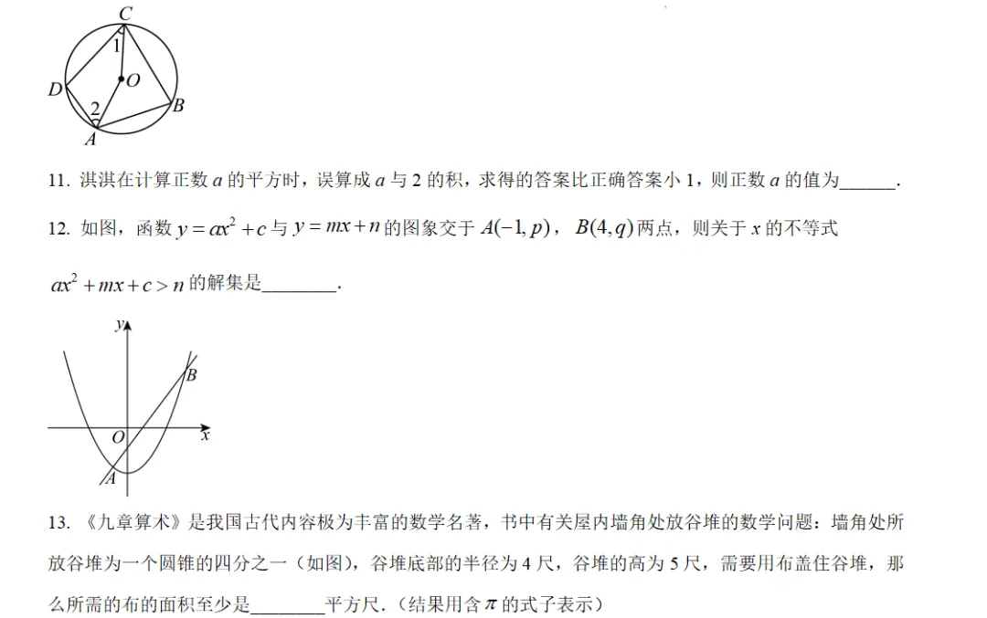 中考冲刺三·专题特训 第7张