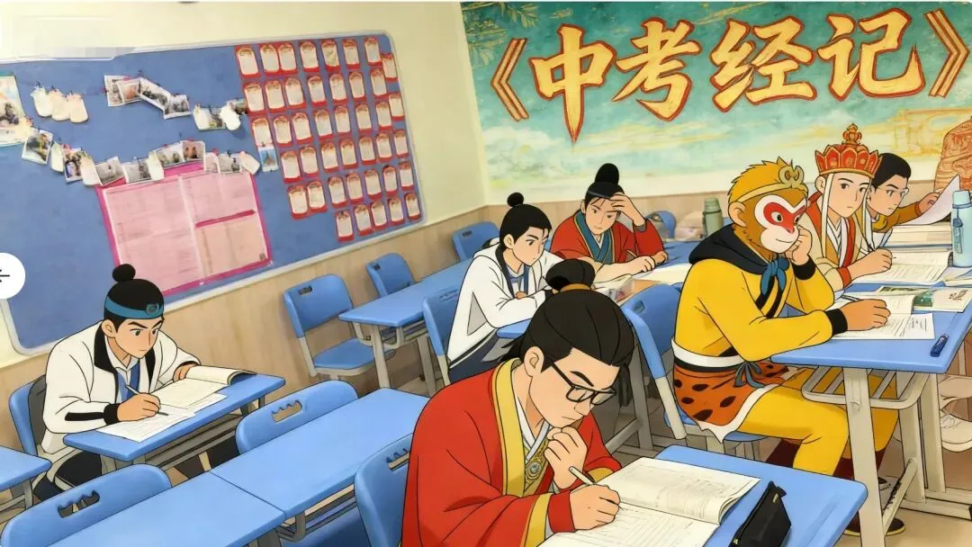 初三中考书面表达(毕业寄语书信)毕业大师兄:我帮师弟打妖怪 第1张