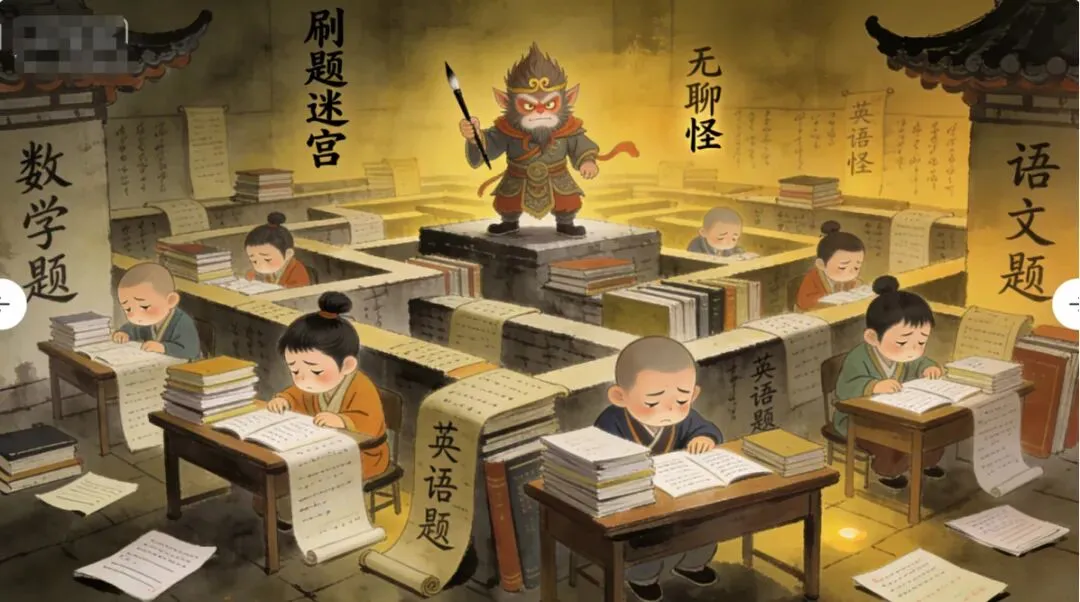 初三中考书面表达(毕业寄语书信)毕业大师兄:我帮师弟打妖怪 第2张