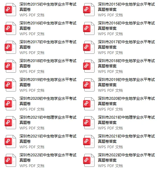 生地会考对深圳中考录取的重要性!文末领取近10年真题+答案 第6张