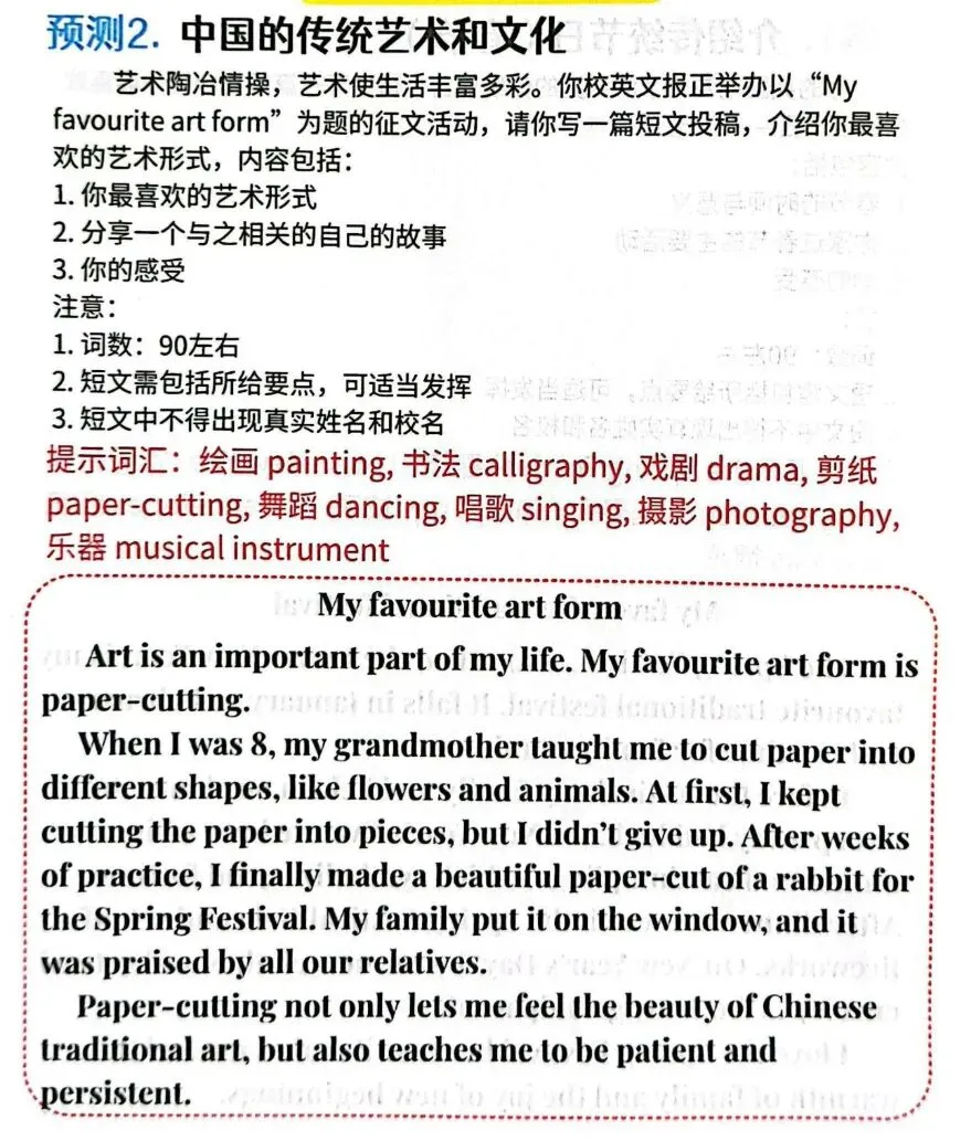 中考英语作文8大热门主题30篇高分范文 第3张 中考英语作文8大热门主题30篇高分范文 第3张