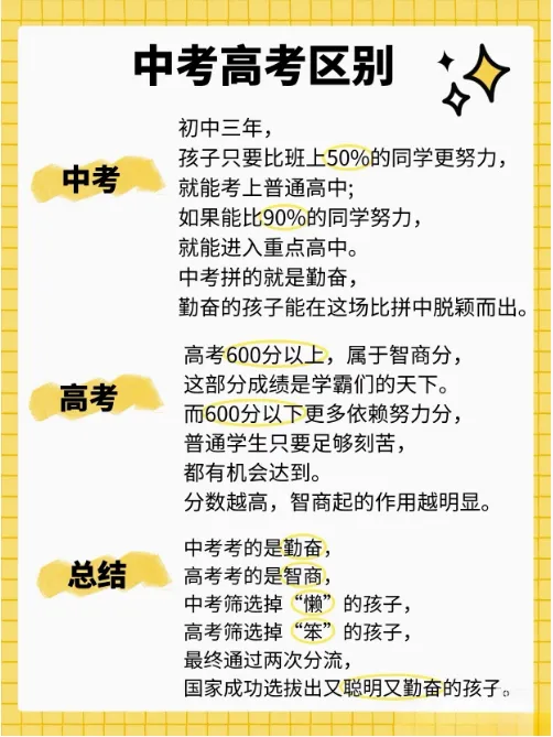考上高中之后,才敢说的初中内幕,“中考和高考 哪个更重要?” 第2张