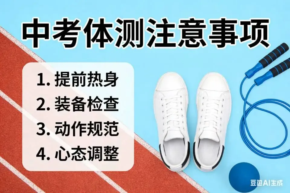 中考体测必看:10个避坑细节 第1张