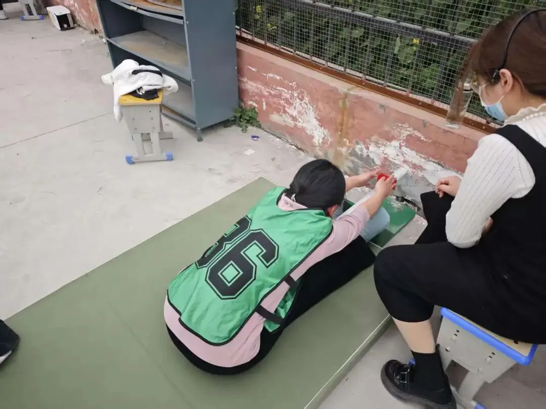 临泉六中举行九年级第三次体育模拟考试 第5张