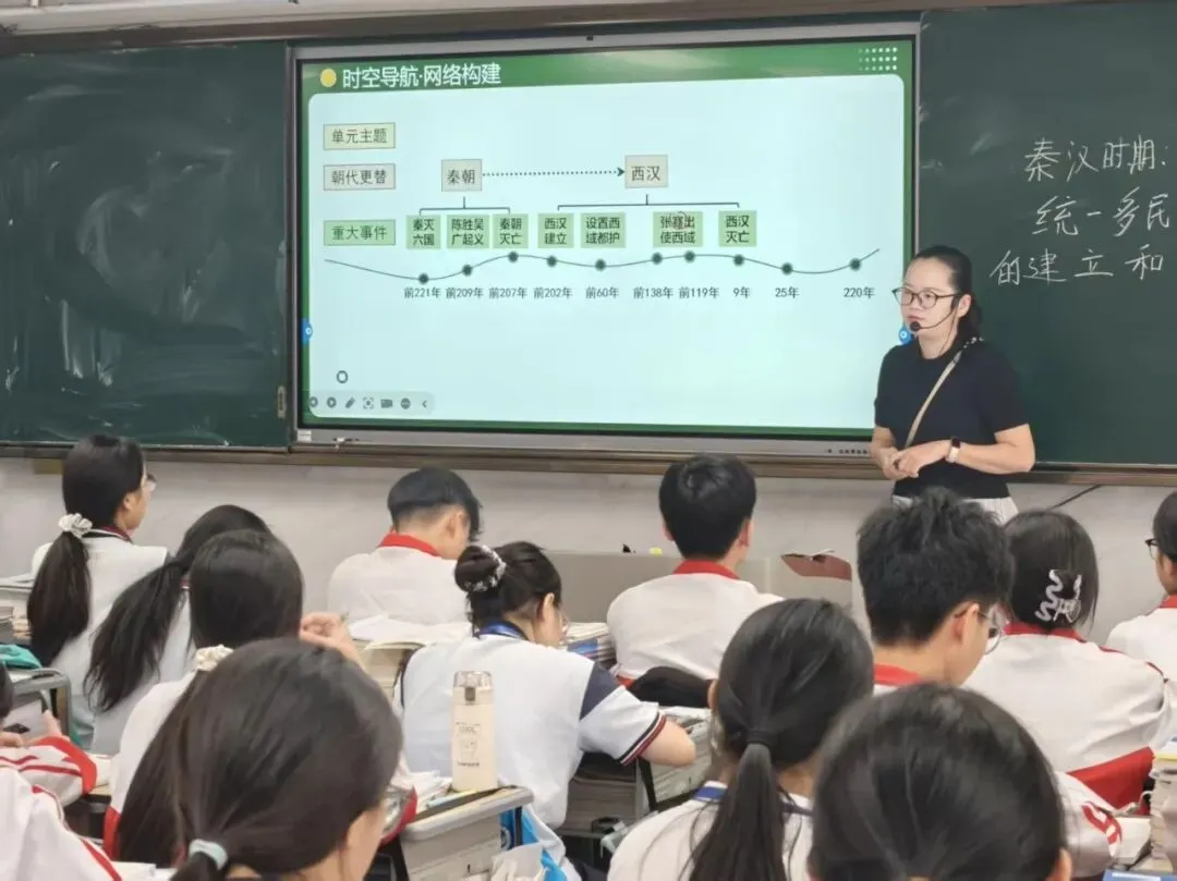 聚焦中考“加速跑”,三校共研“燃”起来——博白镇七中、博白镇二中、双凤初中三校联合开展备考教研活动 第7张