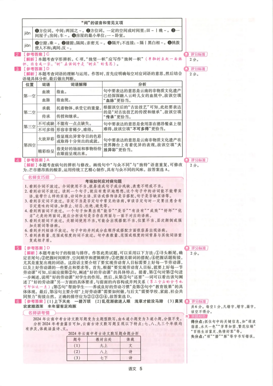 【国学时代文化社】云南中考语文真题(2023-2025)原卷及解析 第19张 【国学时代文化社】云南中考语文真题(2023-2025)原卷及解析 第19张