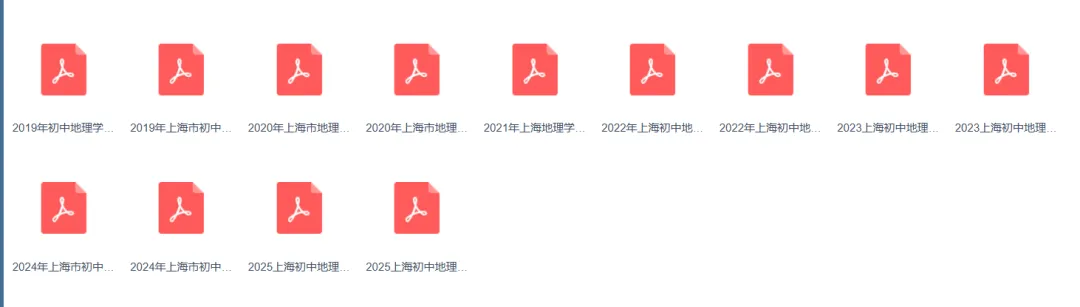 上海2019-2025年初中地理会考真题+答案 第2张 上海2019-2025年初中地理会考真题+答案 第2张