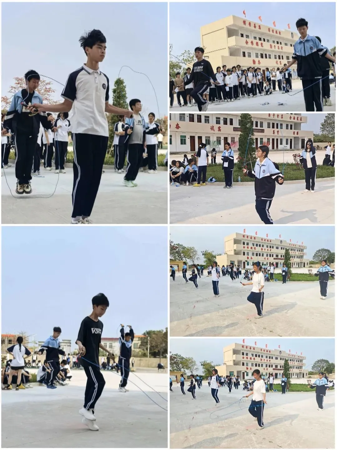 我校九年级体育模拟考试顺利举行 分三考区实战检验备战成效 第5张