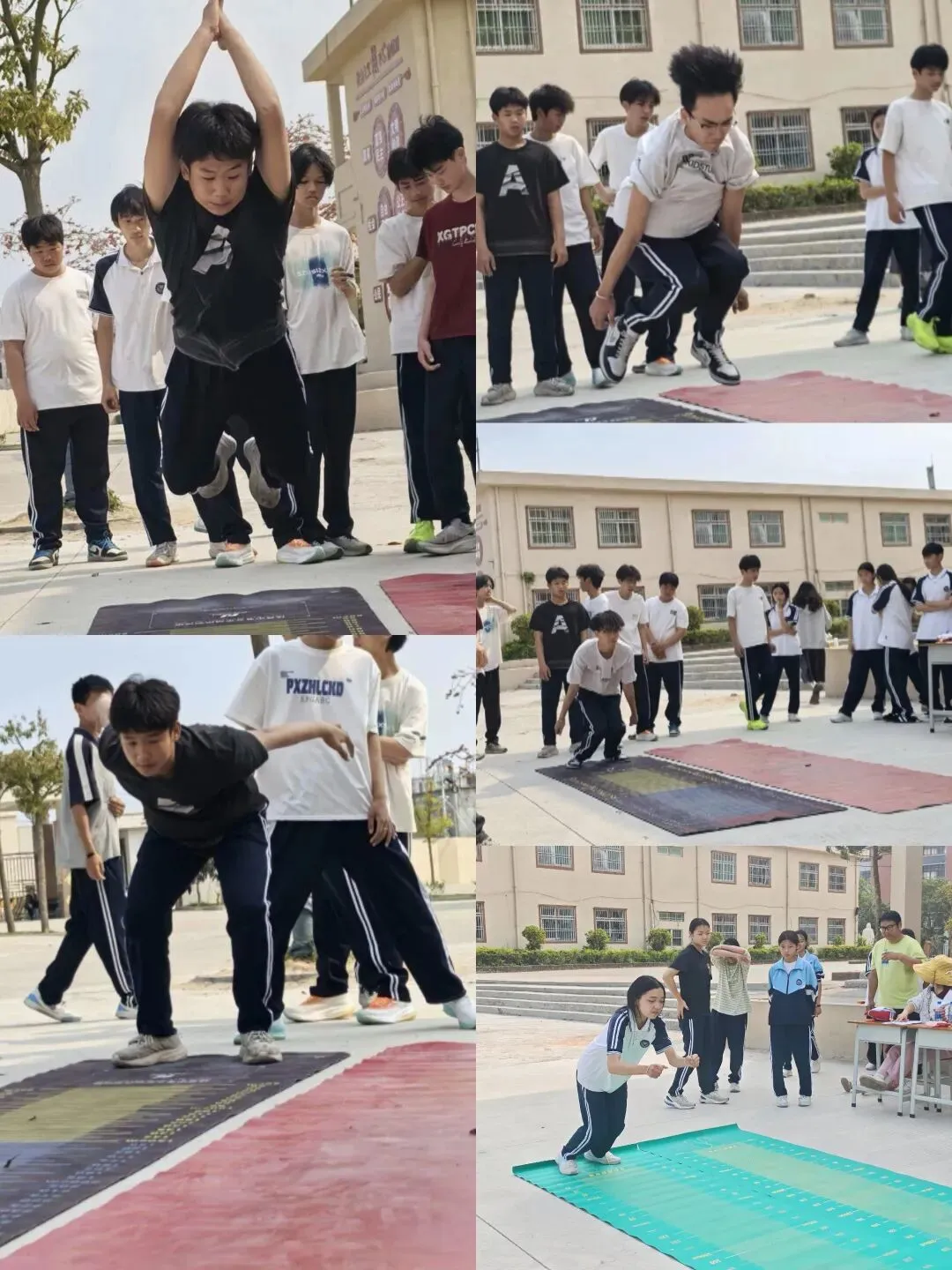 我校九年级体育模拟考试顺利举行 分三考区实战检验备战成效 第6张