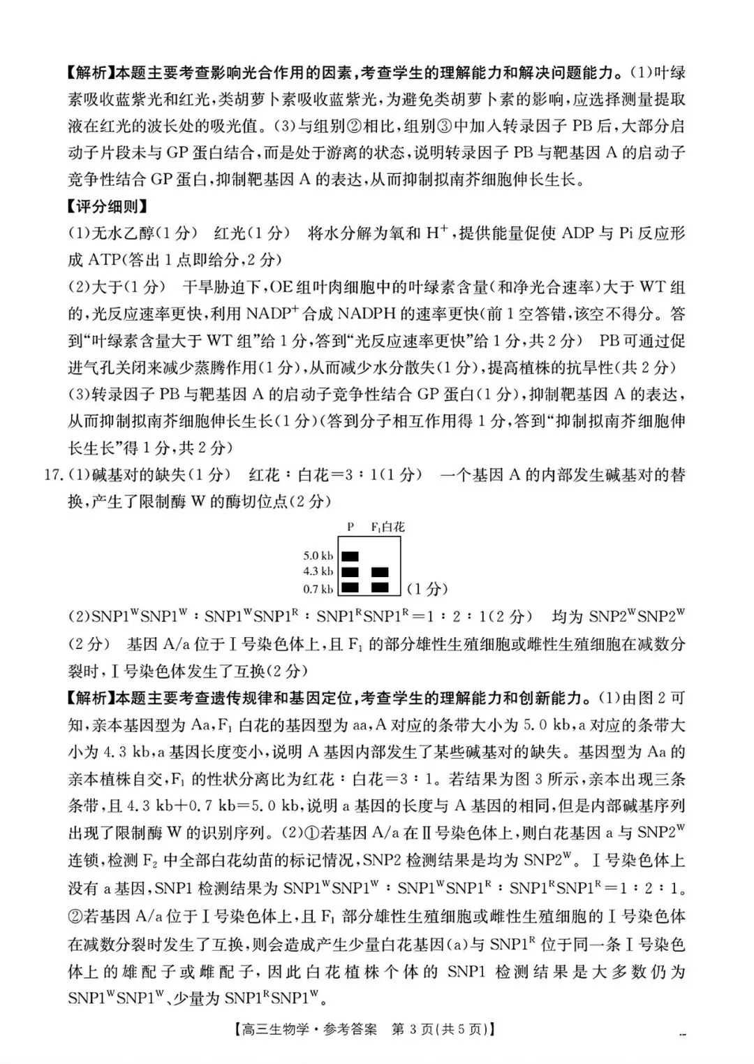 【试卷+答案】2026年安徽省示范高中皖北协作区第28届高三联考全科汇总! 第6张