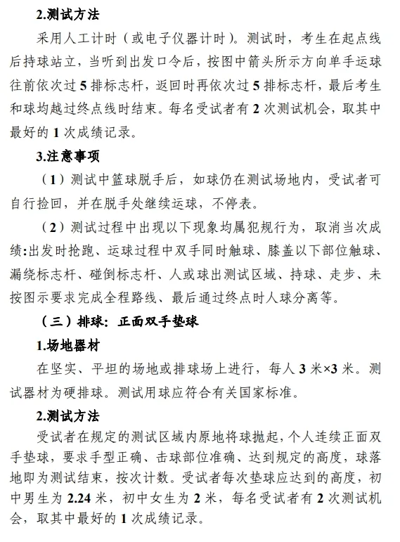 【中考关注】2026 年体育与健康学业水平考试实施方案 第15张