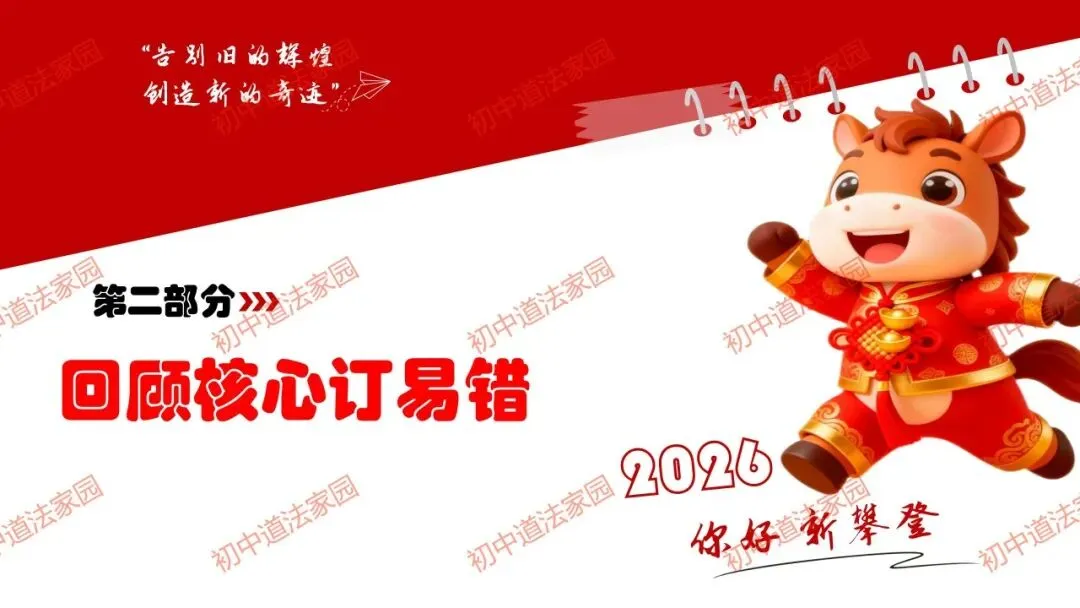 中考政治丨道德与法治一轮复习 专题25 我们共同的世界 第16张