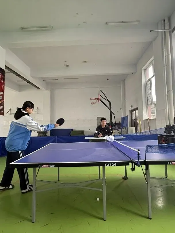 以考促练 备战体考|我校九年级乒乓球技能模拟考试圆满完成 第18张