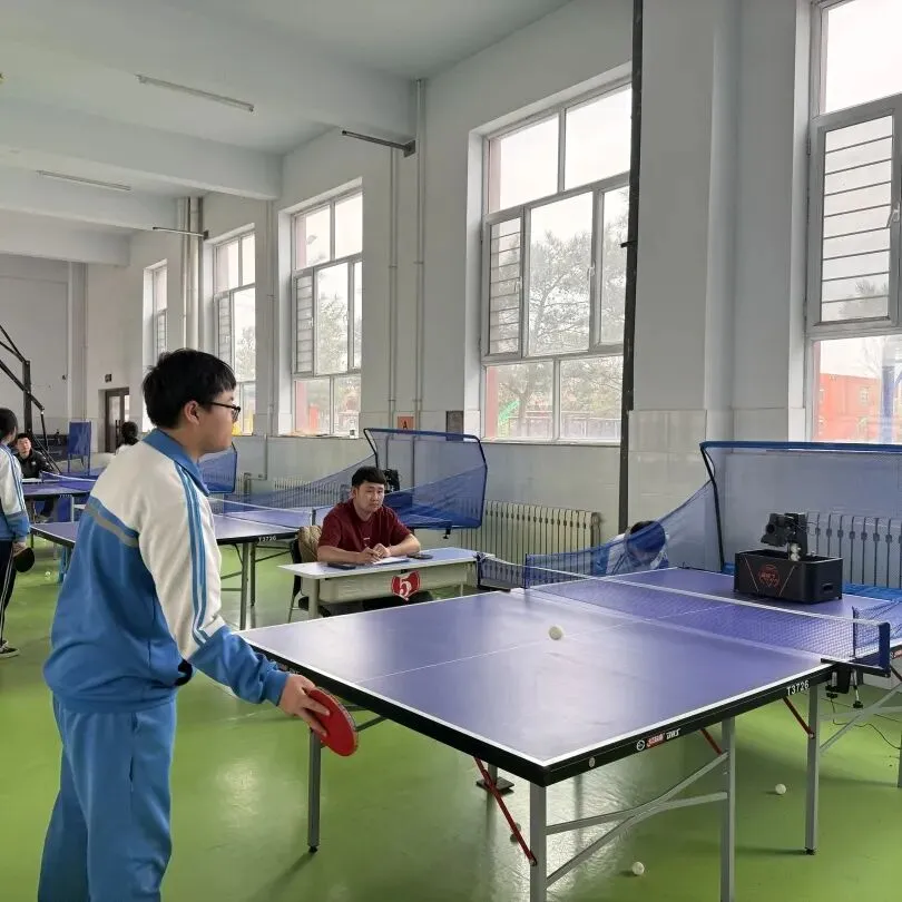 以考促练 备战体考|我校九年级乒乓球技能模拟考试圆满完成 第19张