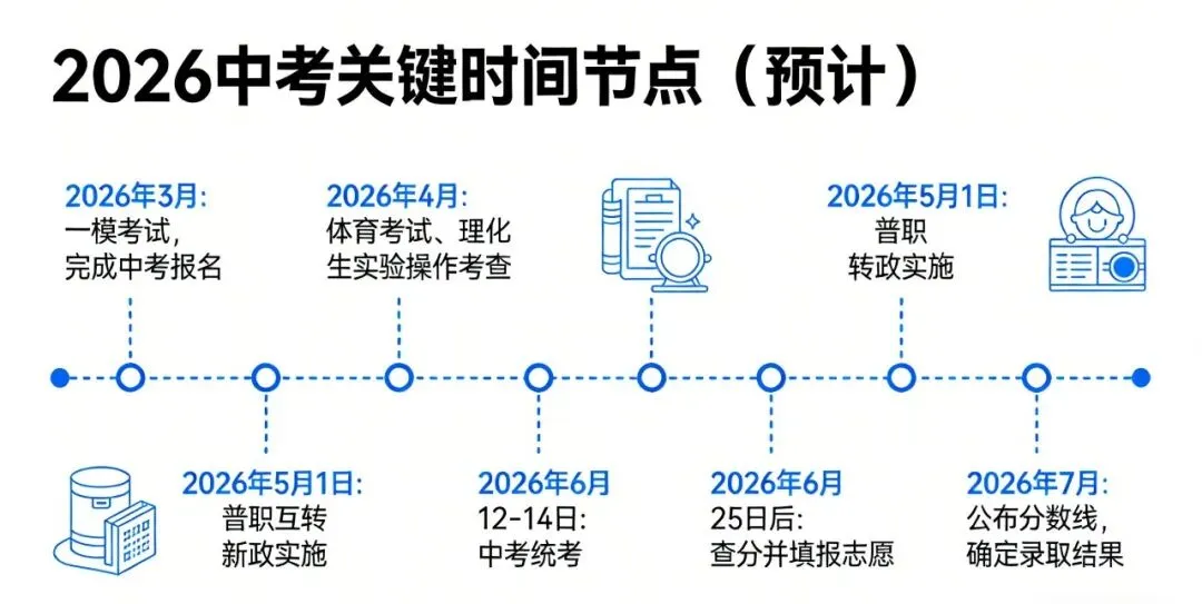 重磅!2026重庆中考“三考合一”落地,这8大变革直接影响升学路径 第10张