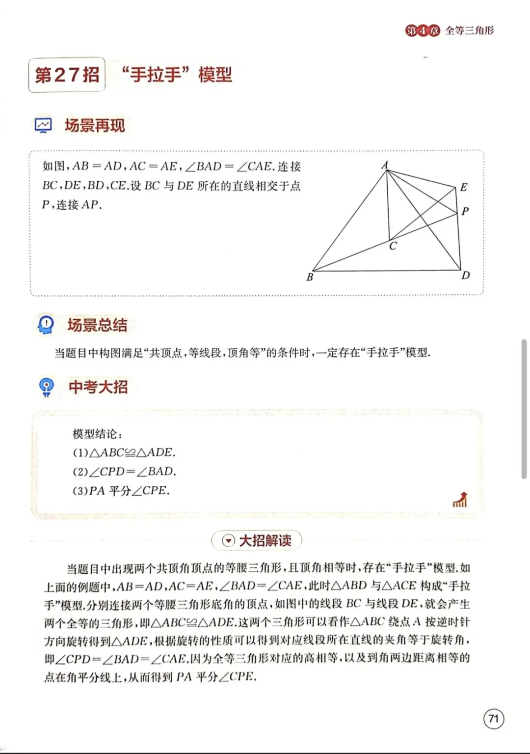 中考数学核心解题50模型汇总 第12张