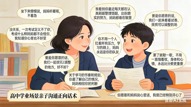 模拟考结束,家长,请您这样跟说! 第1张