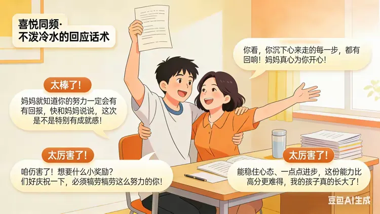 模拟考结束,家长,请您这样跟说! 第5张