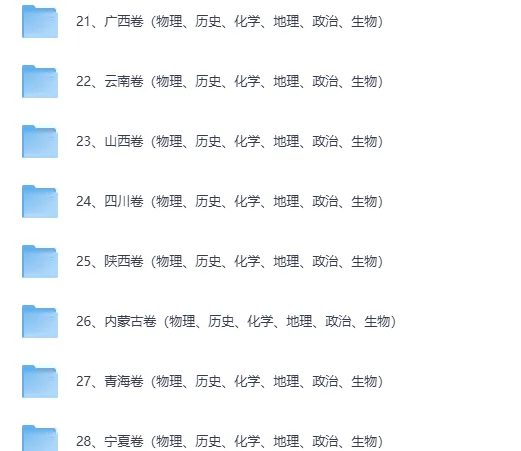 2025全国各省高考真题+答案 第4张