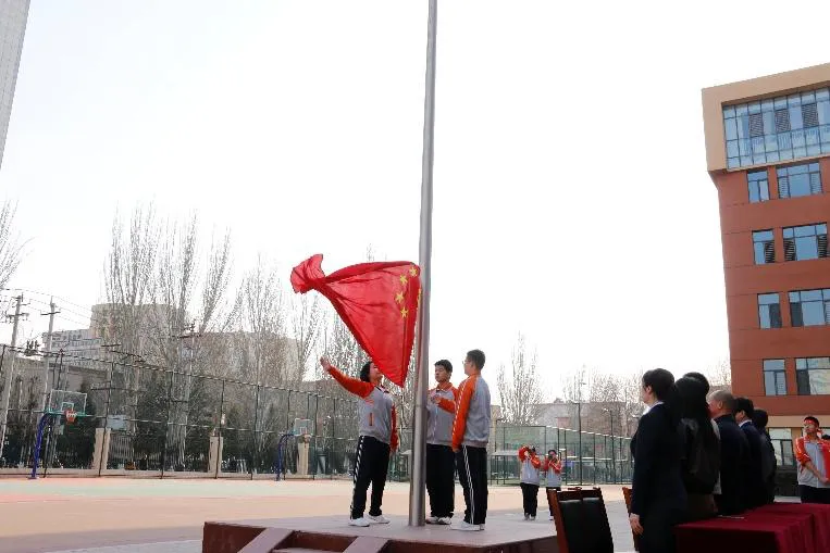 百日砺剑,决胜中考——呼和浩特市第三十六中学隆重举行2023级冲刺誓师大会 第24张