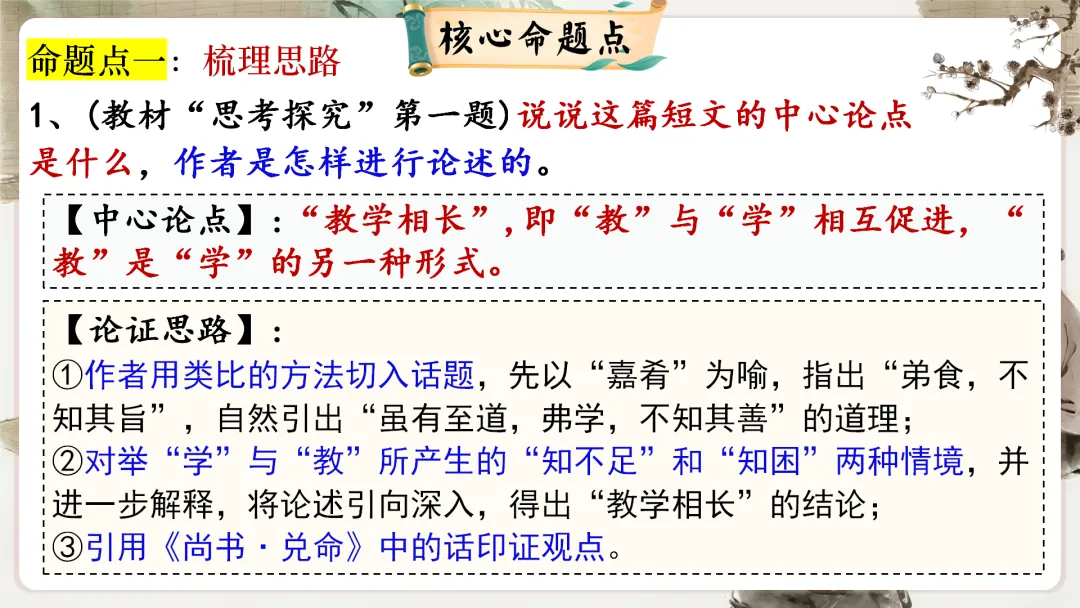 【议论说理类】中考文言文分类复习,这样讲太赞了! 第58张