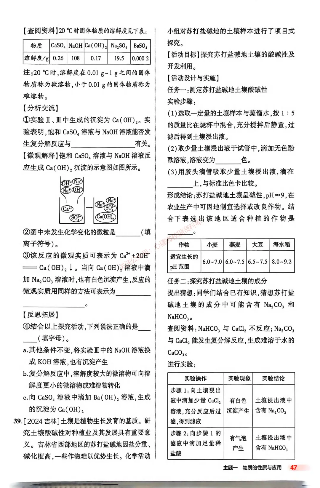 【关于中考】化学中考复习专题⑥——常见的酸碱盐 第12张