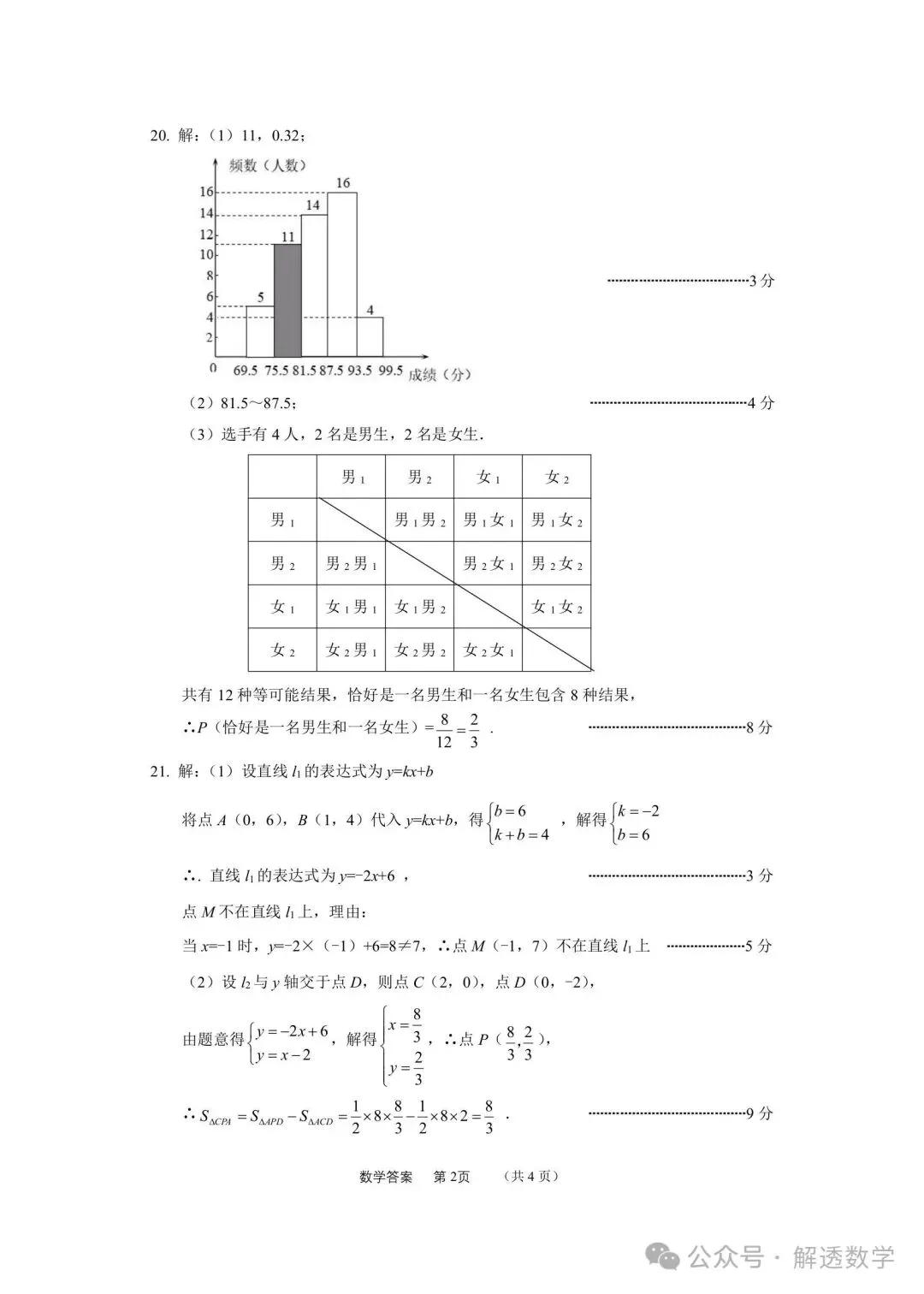 2026.3石家庄桥西区中考一模全科试卷含答案(可下载) 第11张