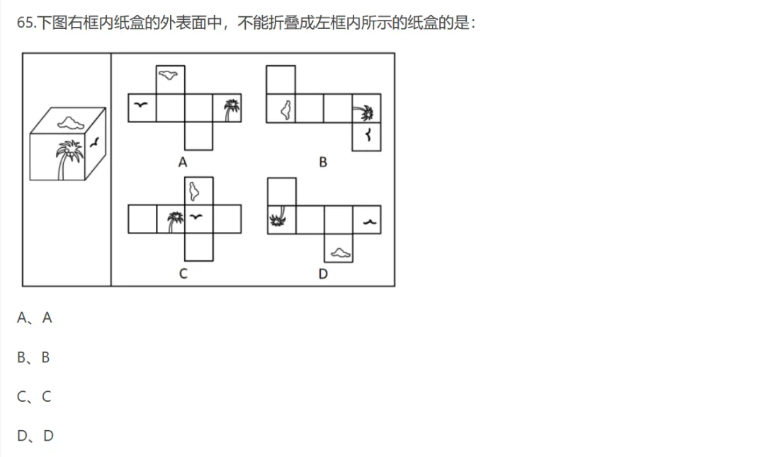 图形判断推理 | 公务员考试行测真题解答(陕西省2022_5) 第1张