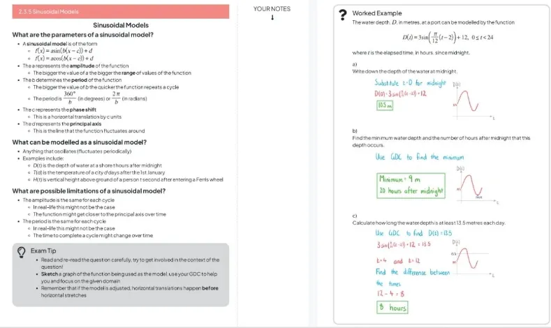 IB数学真题+学霸笔记领取(可直接打印下载)还有IB全科目真题! 第5张