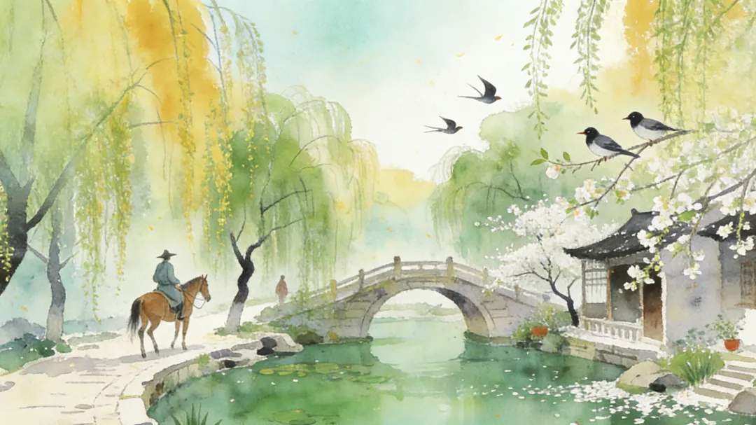 姜夔《淡黄柳》诗词<批注+译文+赏析+真题> 第1张